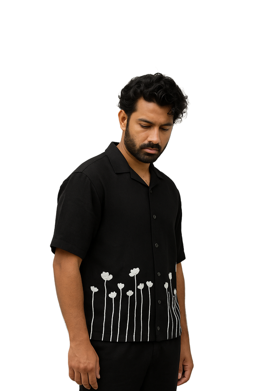 BLACK SHORT SLIVE MEN
